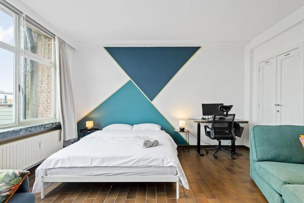 Appartement Cozy Antwerp - Cityview Studio Free Parking