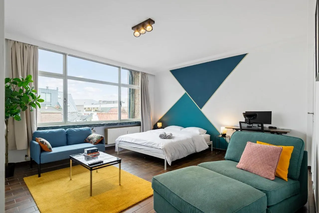 Cozy Antwerp - Cityview Studio Free Parking